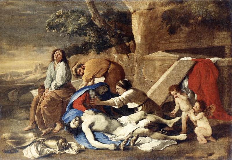Lamentation over the Body of Christ, Nicolas Poussin